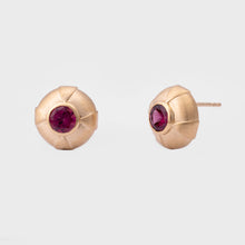 Load image into Gallery viewer, First Year in Business™ 14K Gold Gemstone Stud Earrings
