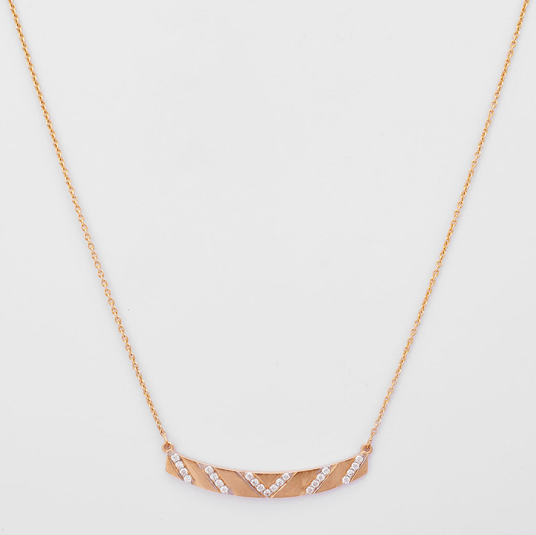 The Engineer™ 14K Gold Diamond Necklace