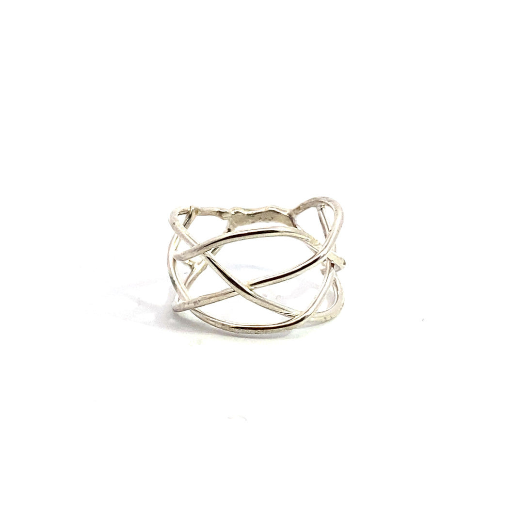 The Designer™ Handmade Sterling Silver Braided Ring
