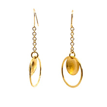 Load image into Gallery viewer, Hammered Dangle Earrings
