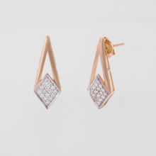 Load image into Gallery viewer, The Chief Marketing Officer™ 14k Gold Diamond Earrings
